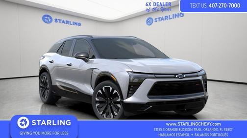 Sterling Gray Metallic 2026 Chevrolet Blazer RS