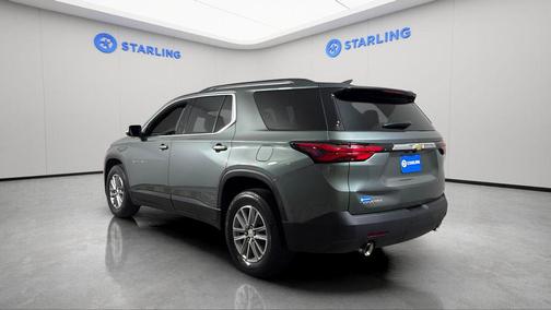 Silver Sage Metallic 2023 Chevrolet Traverse LT Cloth