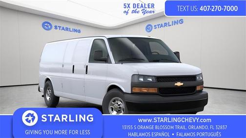 2025 Chevrolet Express 2500 RWD 2500 Extended Wheelbase WT