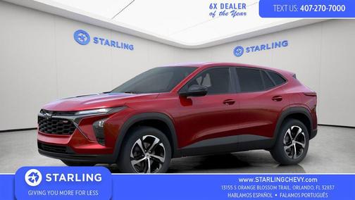 Apex Red 2026 Chevrolet Trax FWD 1RS