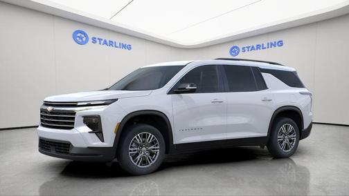 Summit White 2026 Chevrolet Traverse LT