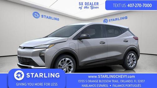 Sterling Gray Metallic 2027 Chevrolet Bolt LT FWD