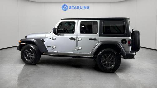 Silver Zynith Clearcoat 2024 Jeep Wrangler Sport S