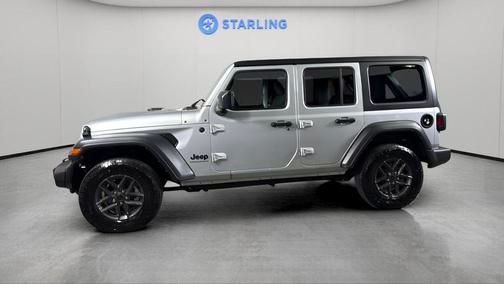 Silver Zynith Clearcoat 2024 Jeep Wrangler Sport S