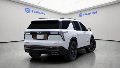 Polar White Tricoat 2026 Chevrolet Traverse RS