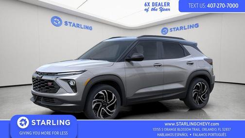 Sterling Gray Metallic 2026 Chevrolet Trailblazer RS