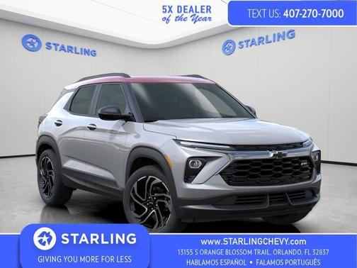 Sterling Gray Metallic 2026 Chevrolet Trailblazer RS