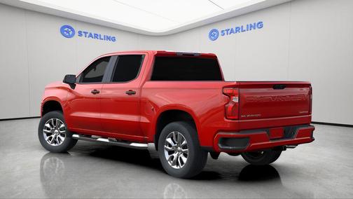 Red Hot 2026 Chevrolet Silverado 1500 Custom