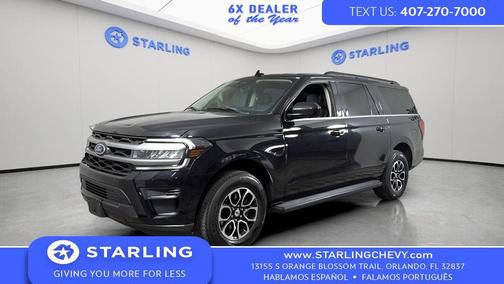 Black Metallic 2024 Ford Expedition Max XLT
