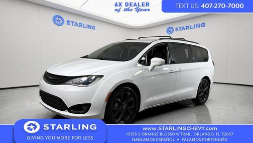 Bright White Clearcoat 2019 Chrysler Pacifica Touring Plus