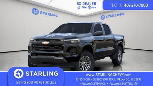 Black 2026 Chevrolet Colorado LT