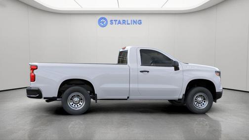 Summit White 2026 Chevrolet Silverado 1500 WT