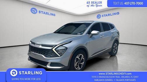 Steel Gray 2023 Kia Sportage LX