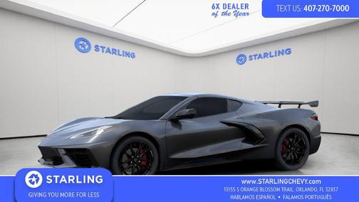 Pitch Gray Metallic 2027 Chevrolet Corvette Stingray w/2LT