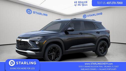 Mosaic Black Metallic 2026 Chevrolet Trailblazer LT