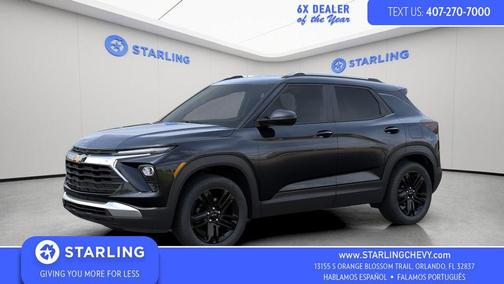 Mosaic Black Metallic 2026 Chevrolet Trailblazer LT