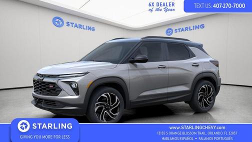 Sterling Gray Metallic 2026 Chevrolet Trailblazer RS