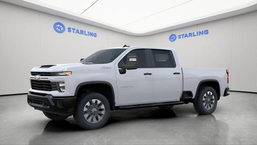 Summit White 2026 Chevrolet Silverado 2500 Custom