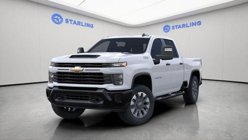 Summit White 2026 Chevrolet Silverado 2500 Custom