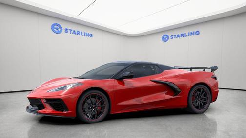 Torch Red 2026 Chevrolet Corvette Stingray w/1LT