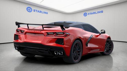 Torch Red 2026 Chevrolet Corvette Stingray w/1LT