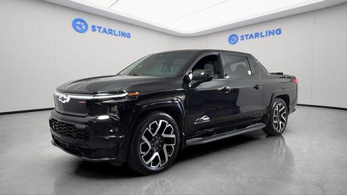 Black 2024 Chevrolet Silverado EV First-Edition RST 4WD