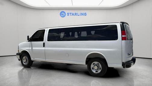 Summit White 2025 Chevrolet Express 3500 RWD 3500 Extended Wheelbase LT
