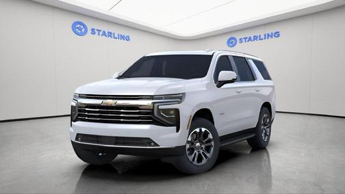 Summit White 2026 Chevrolet Tahoe LT
