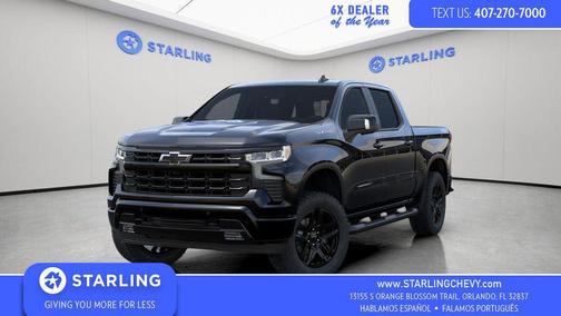 Black 2026 Chevrolet Silverado 1500 RST