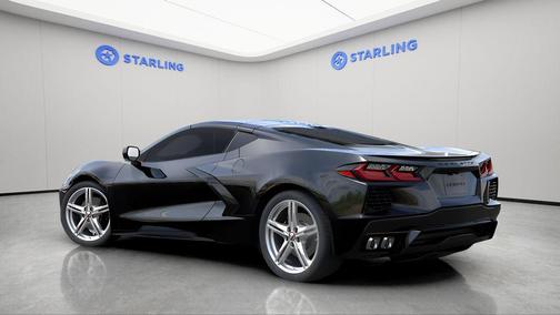 Black 2026 Chevrolet Corvette Stingray w/1LT