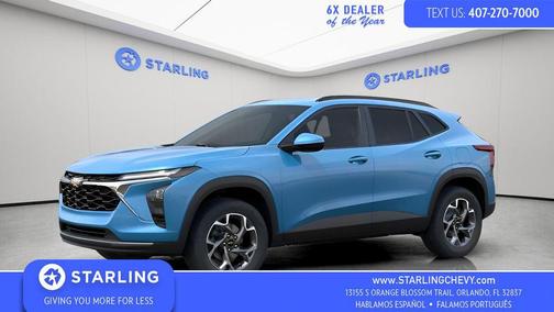 Marina Blue Metallic 2026 Chevrolet Trax LT