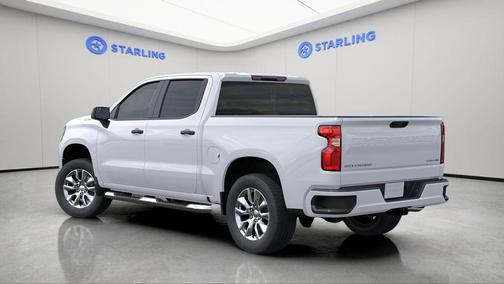 Summit White 2026 Chevrolet Silverado 1500 Custom