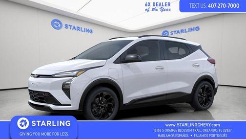 Summit White 2027 Chevrolet Bolt RS FWD
