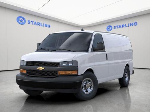 Summit White 2025 Chevrolet Express 2500 Work Van
