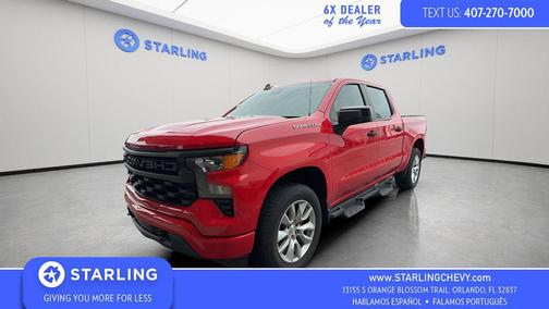 Red Hot 2024 Chevrolet Silverado 1500 Custom