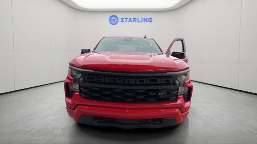 Red Hot 2024 Chevrolet Silverado 1500 Custom