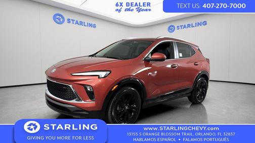 Sunrise Red Metallic 2024 Buick Encore GX Sport Touring