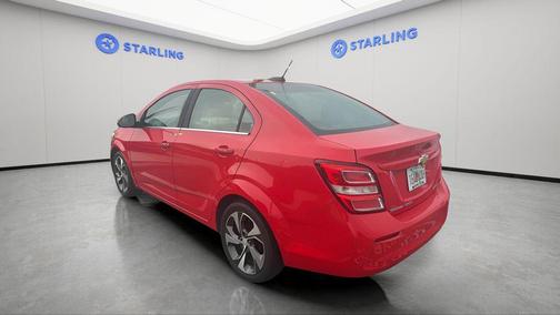 Red 2017 Chevrolet Sonic Premier