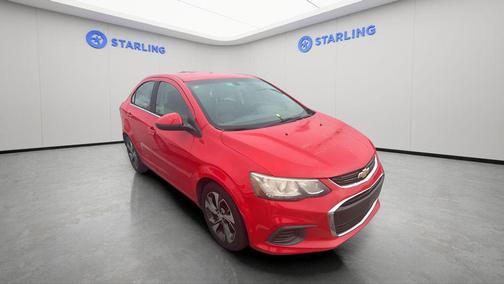 Red 2017 Chevrolet Sonic Premier