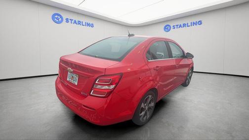 Red 2017 Chevrolet Sonic Premier