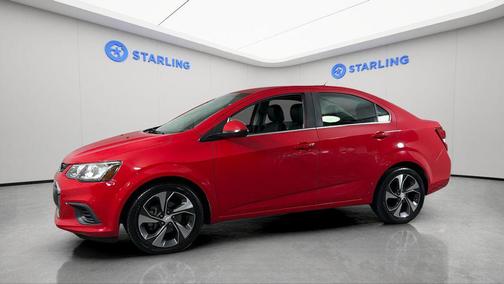 Red 2017 Chevrolet Sonic Premier