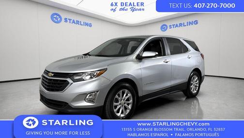 Silver Ice Metallic 2021 Chevrolet Equinox 1LT