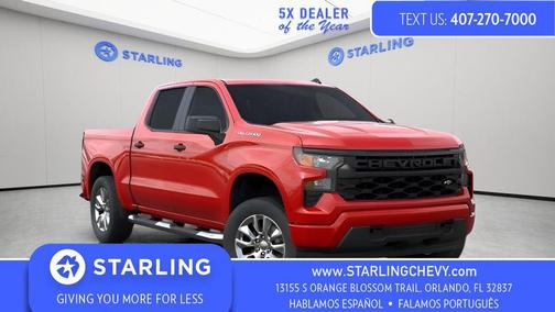 Red Hot 2026 Chevrolet Silverado 1500 Custom