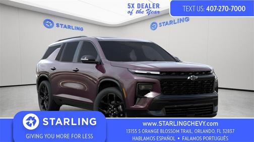 2026 Chevrolet Traverse RS