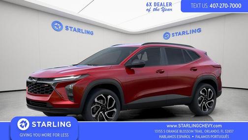 Apex Red 2026 Chevrolet Trax FWD 2RS