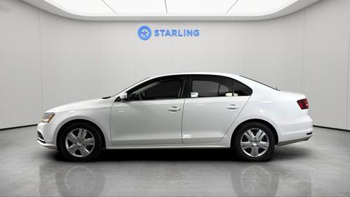 Pure White 2017 Volkswagen Jetta 1.4T S