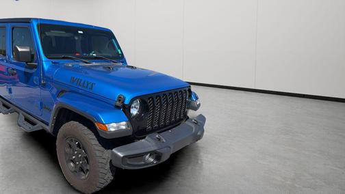 Hydro Blue Pearlcoat 2023 Jeep Gladiator Willys 4x4