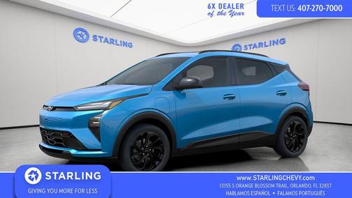 Marina Blue Metallic 2027 Chevrolet Bolt RS FWD