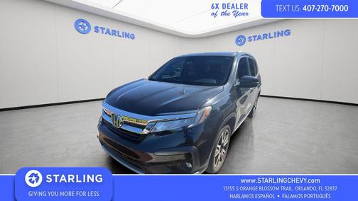 Crystal Black Pearl 2020 Honda Pilot Touring 8-Passenger