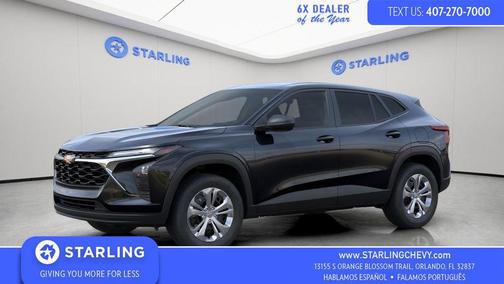 Mosaic Black Metallic 2026 Chevrolet Trax LS